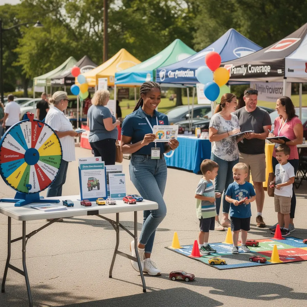 Сцена аварии с участием автомобиля и службой поддержки, помогающей водителю.